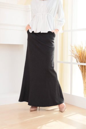 Skirt Cotton Denim Black