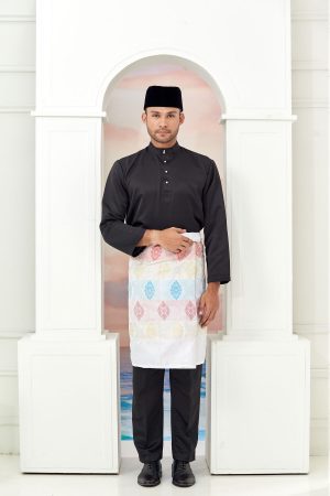 Bilal Baju Melayu Black